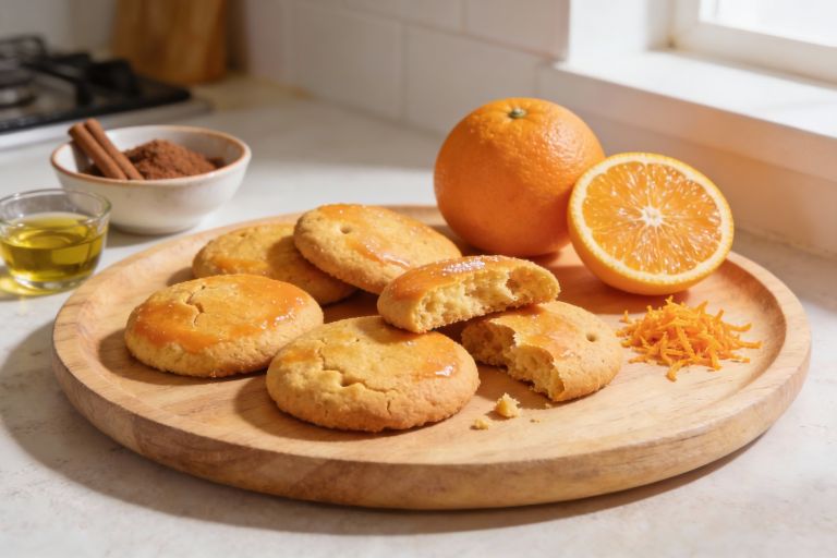 Galletas de naranja