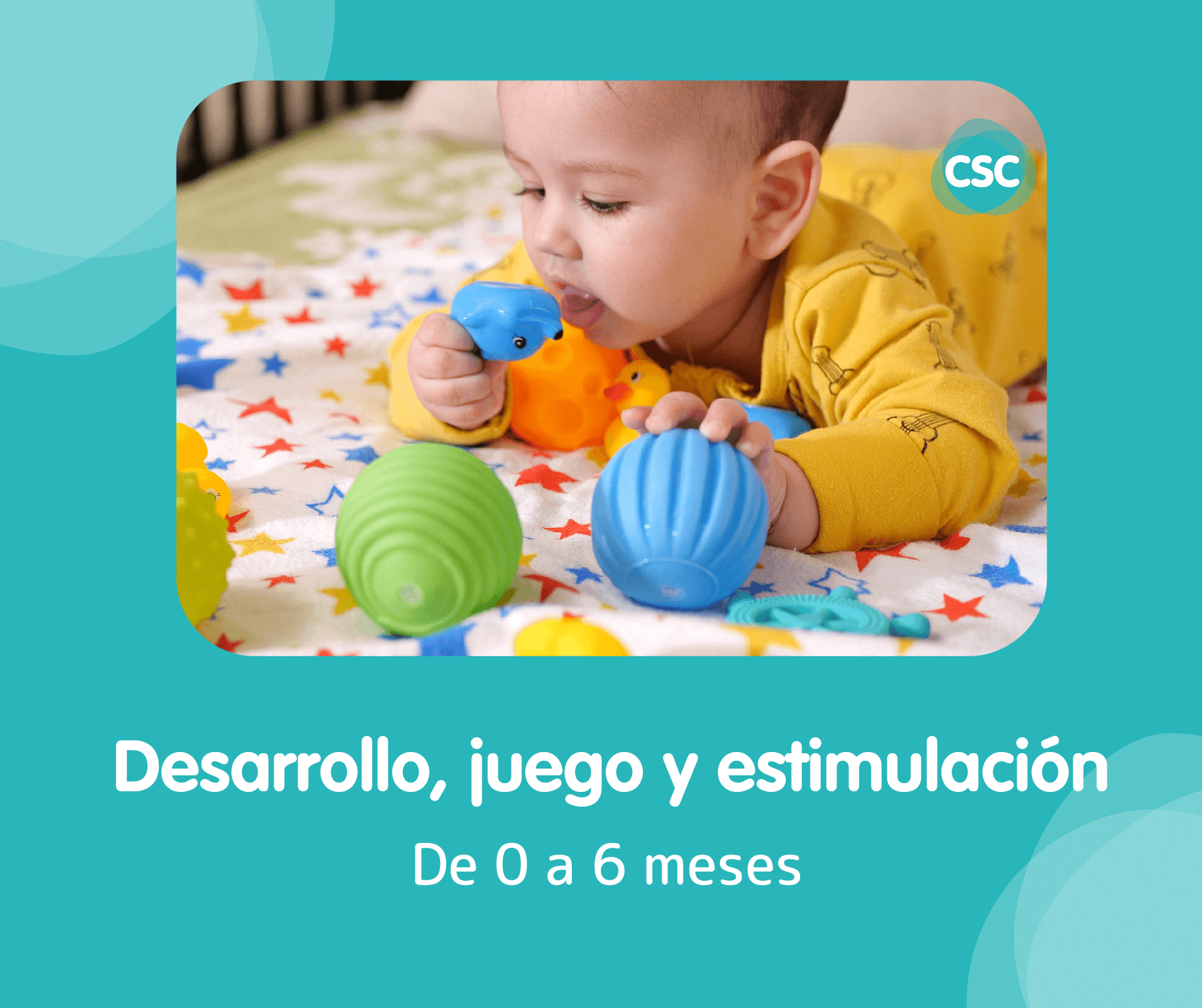 Estimulación sensorial niños 0 a 3 meses, Estimulación bebés