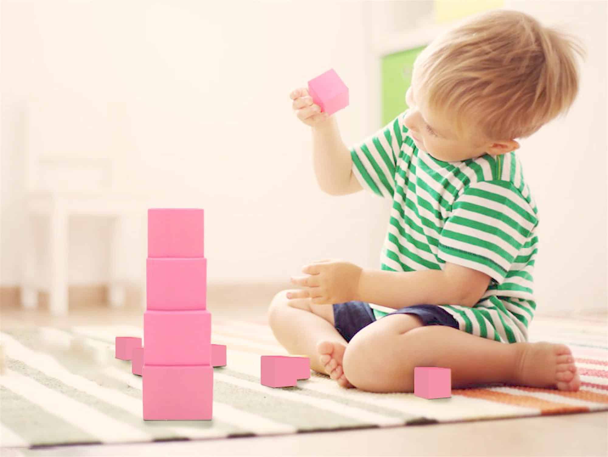 Juguete de madera bebé - Motricidad fina bebés - Montessori nivel 2 -  Little Kiri