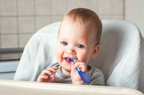 ¿Sabes que la sonrisa de tu bebé es señal de una buena nutrición?