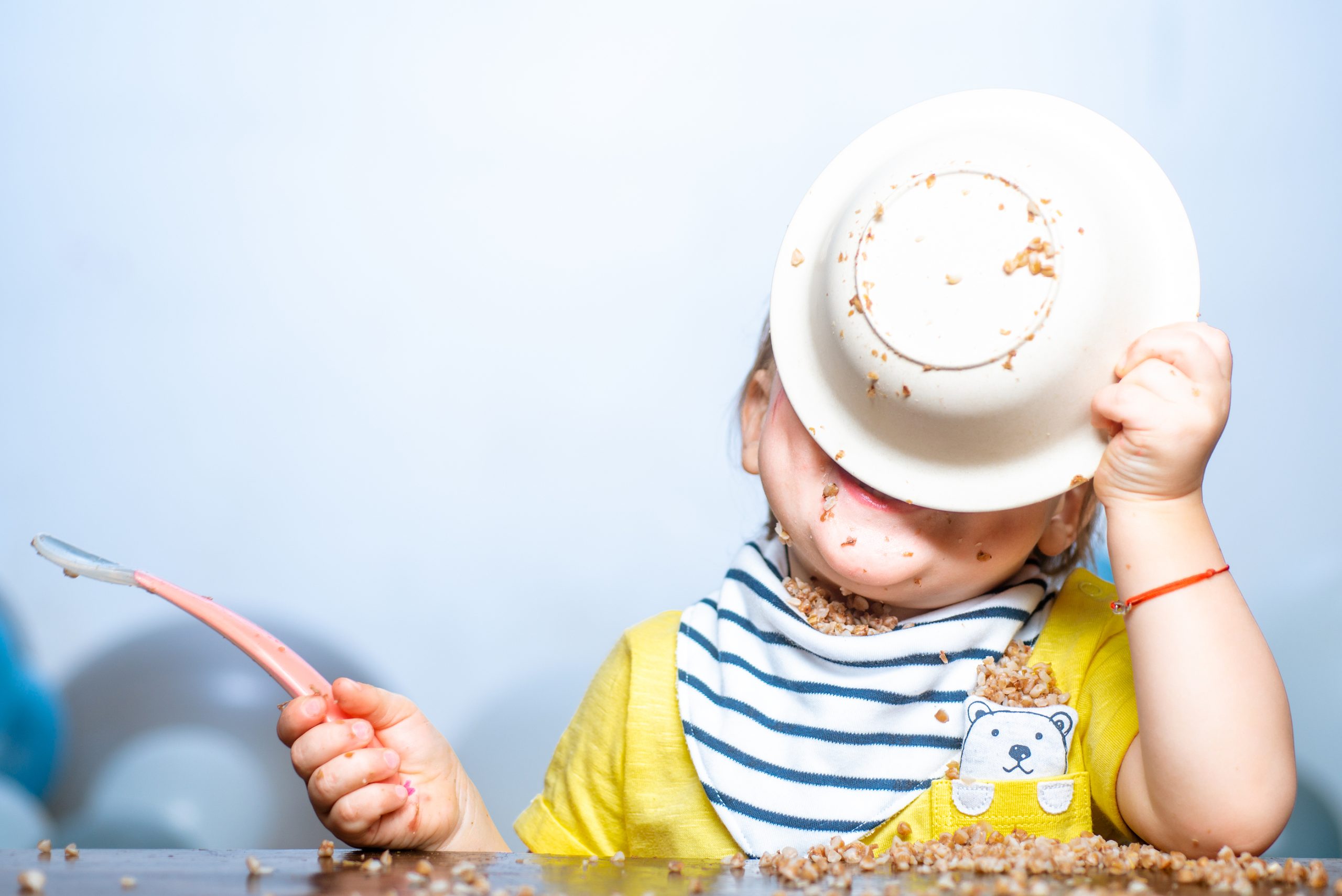 Bebés y niños glotones dónde está el límite